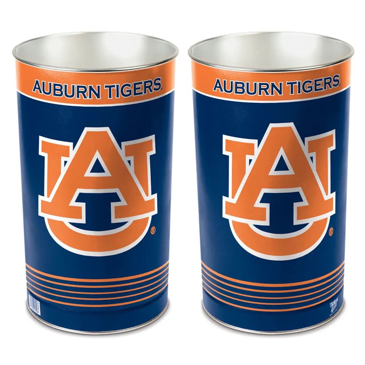 Auburn Tigers Wastebasket 15 Inch - Periodic Restock