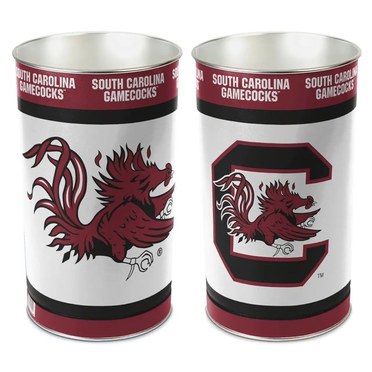 South Carolina Gamecocks Wastebasket 15 Inch - Periodic Restock
