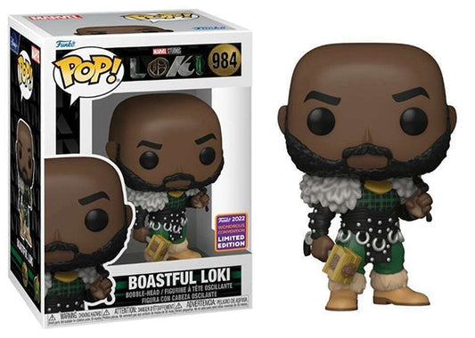 Boastful Loki Funko Pop Convention Exclusive 2022 Limited Edition
