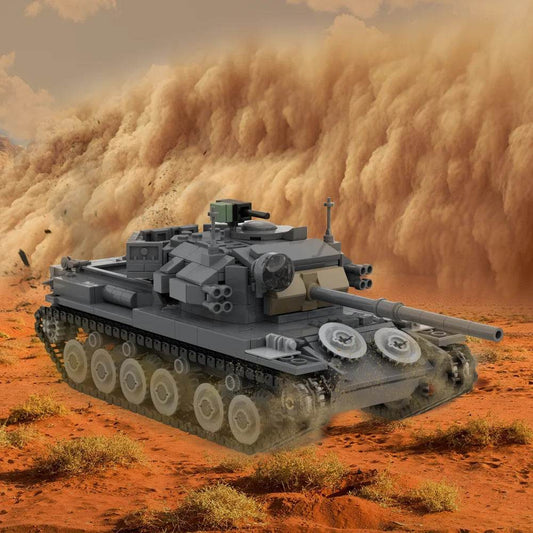 989PCS MOC-185070 Centurion Mk 5/1 Military Tank Building Blocks Building Bricks MOC - ToylandEU