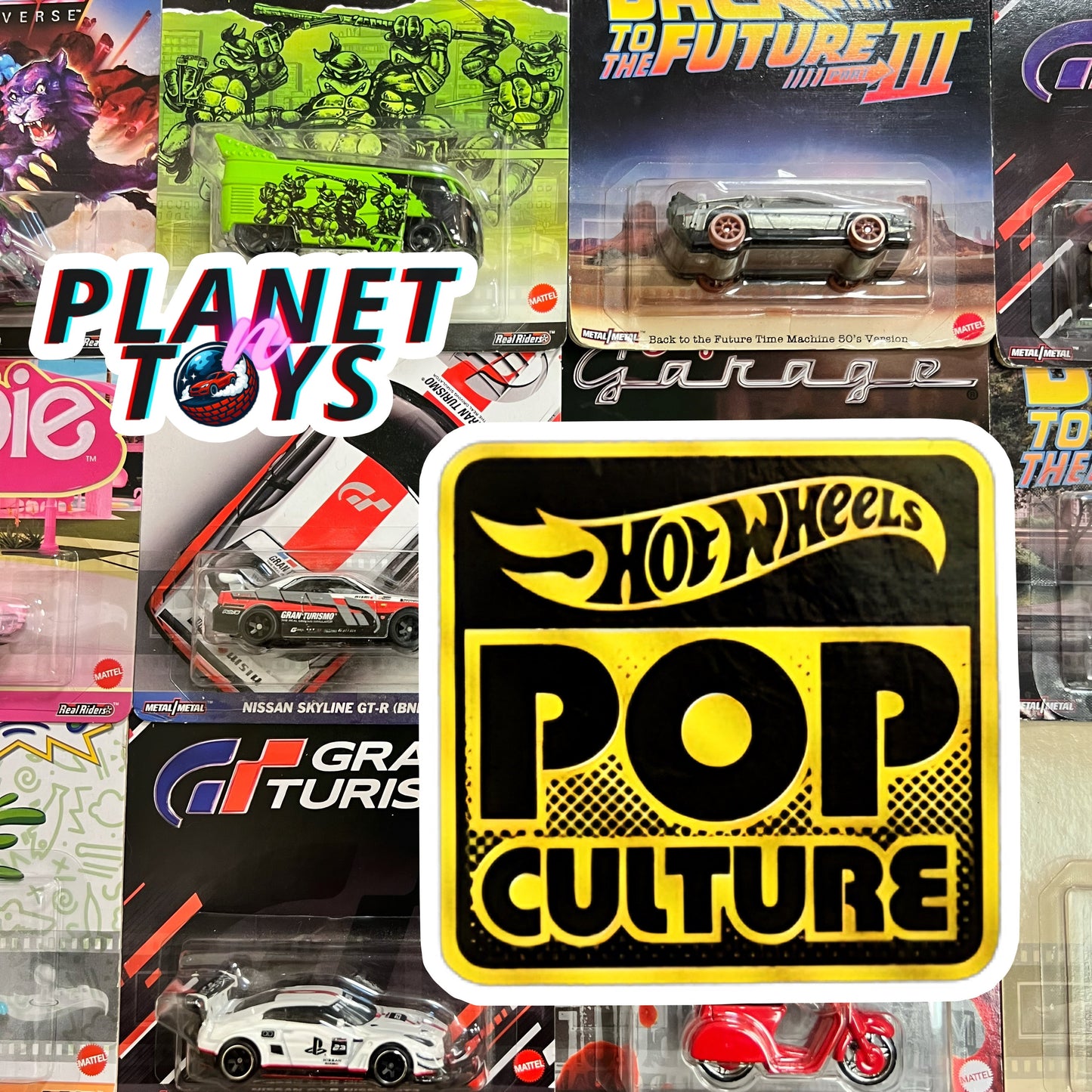 Hot Wheels Premium Diecast Cars Assorted Pop Culture