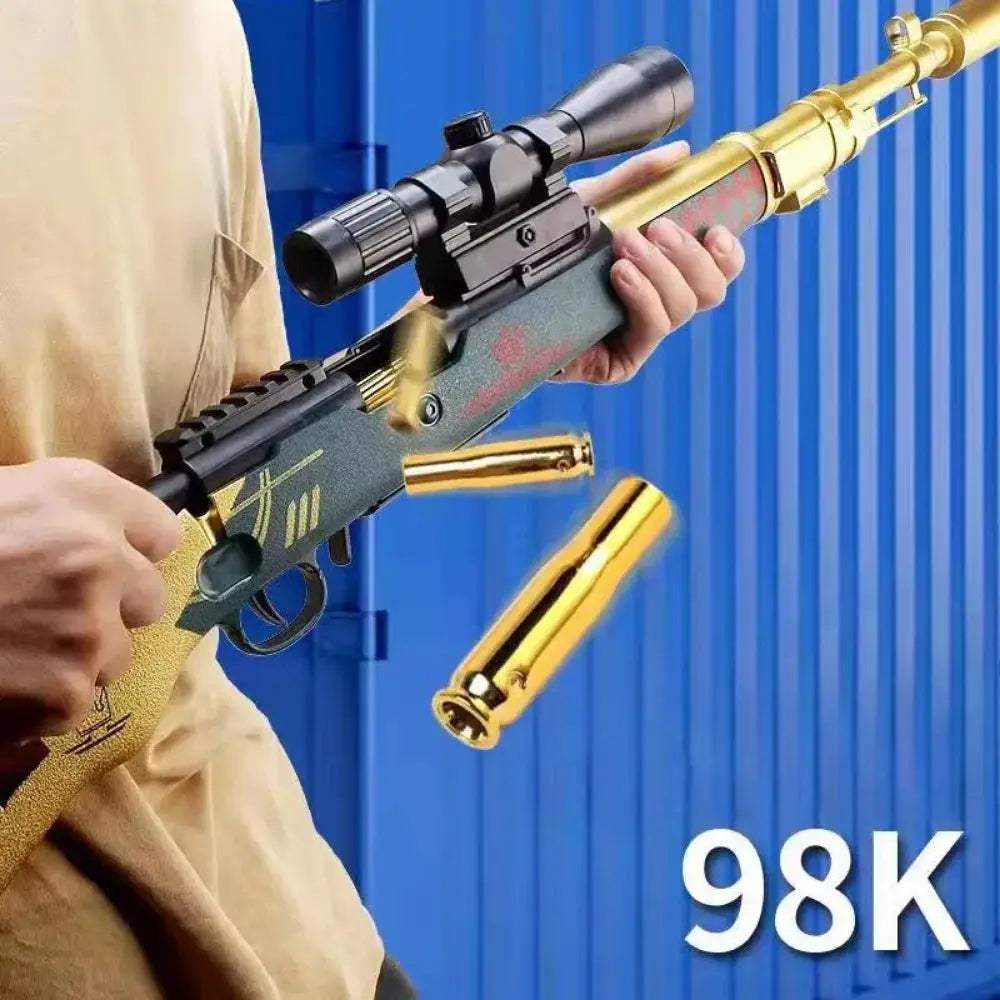 98K Soft Bullet Toy Gun Sniper Rifle For Outdoor Battle - ToylandEU