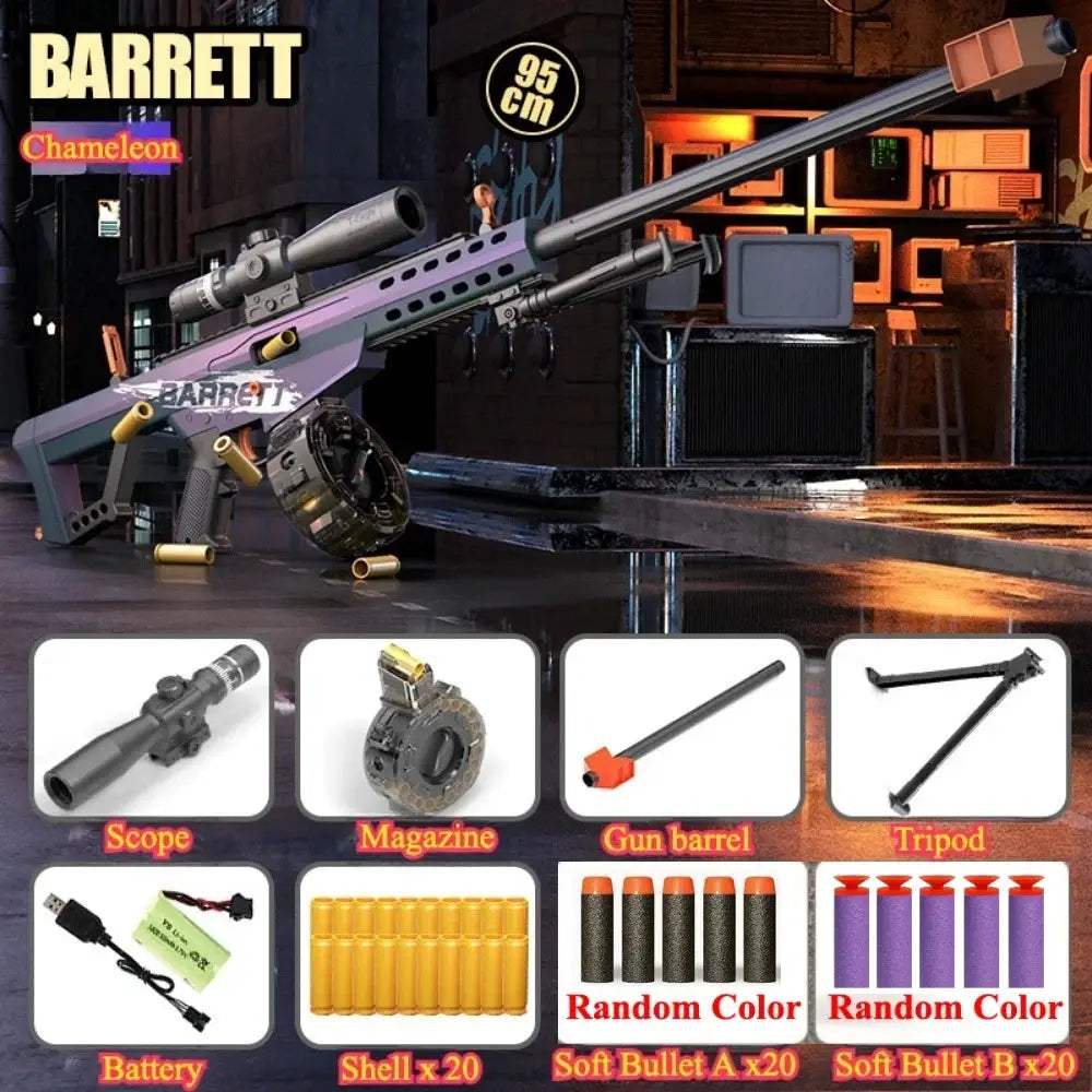 98K Soft Bullet Toy Gun Sniper Rifle For Outdoor Battle - ToylandEU
