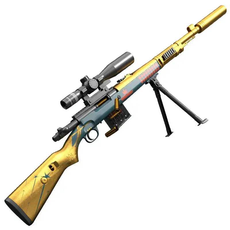 98K Toy Sniper Rifle With Shell Ejection Manual Charge - ToylandEU