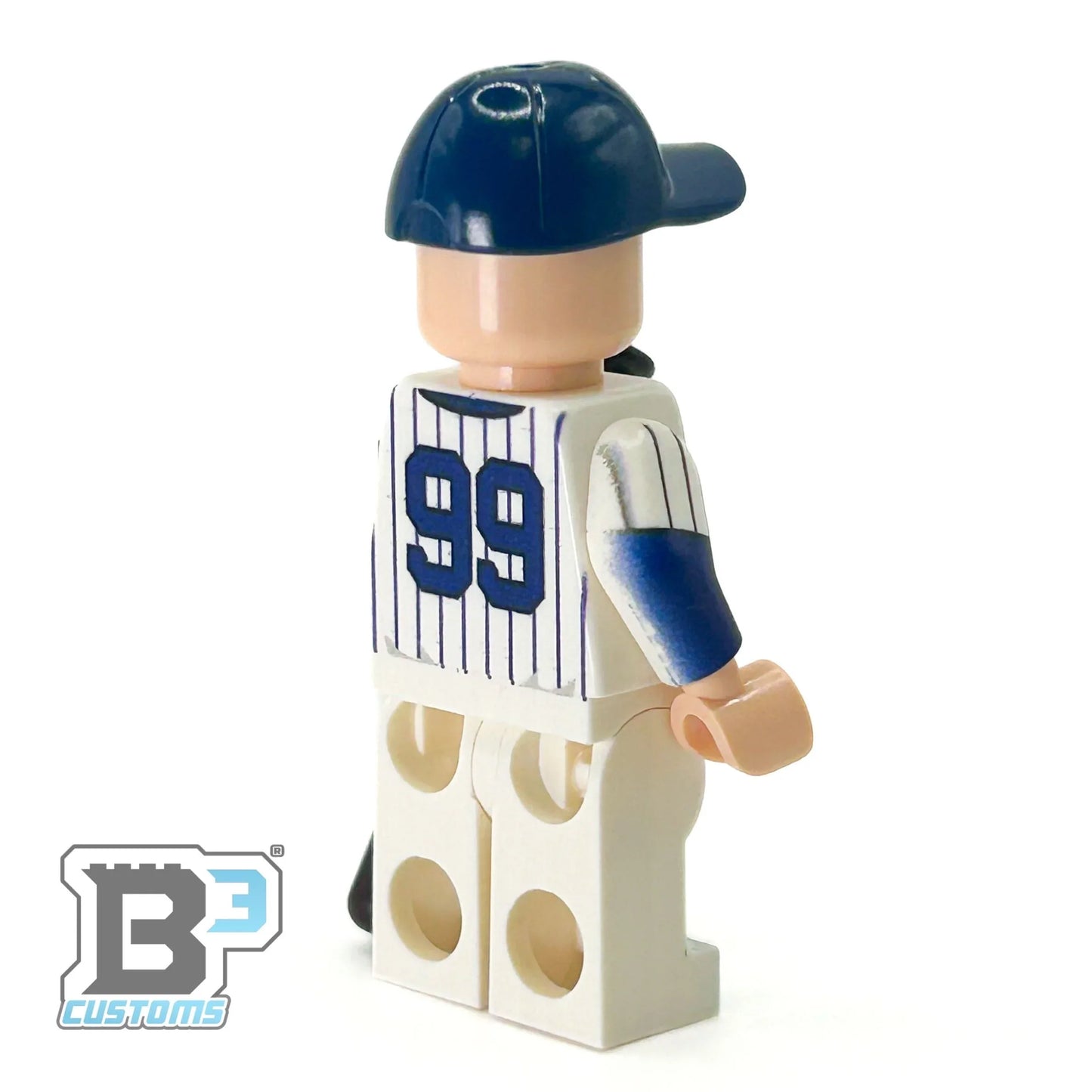 #99 Judge NY Baseball Player Minifig - B3 Customs - ToylandEU
