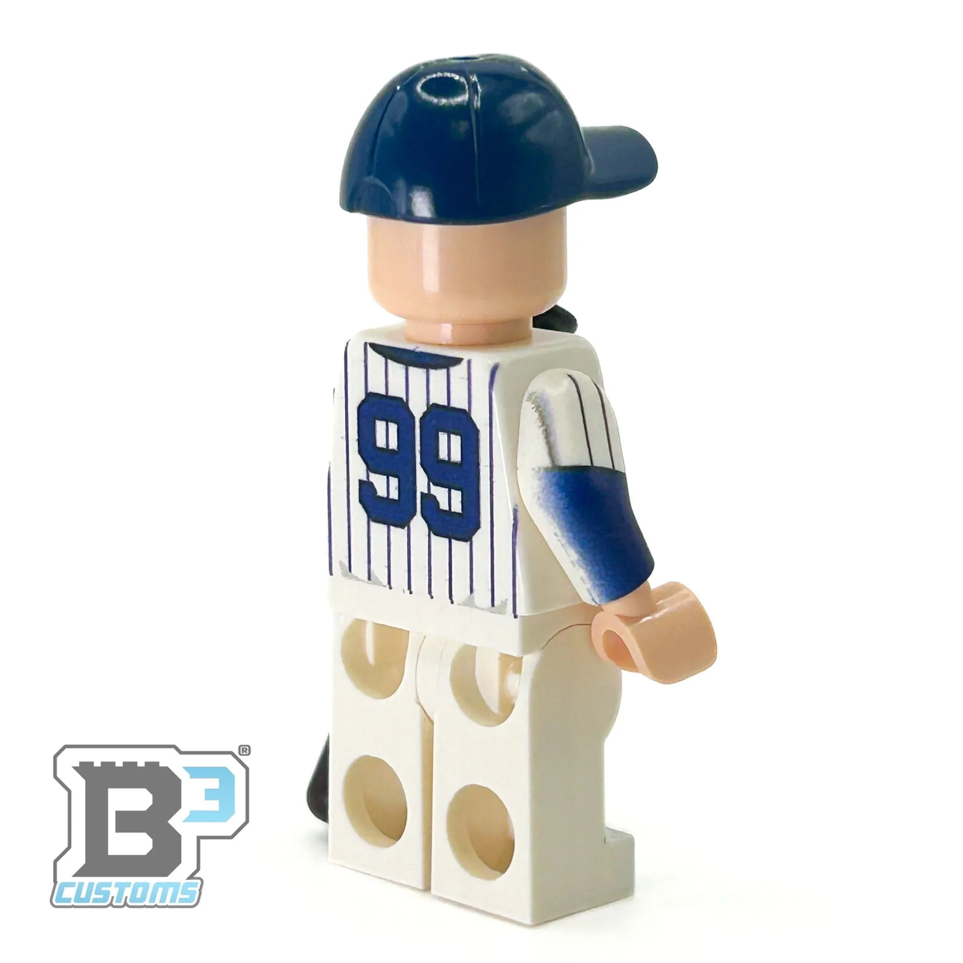 #99 Judge NY Baseball Player Minifig - B3 Customs - ToylandEU
