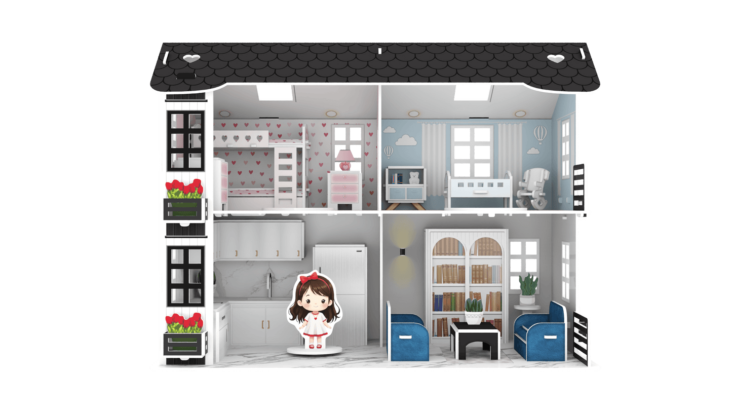 3d Puzzle Townhouse - Foam