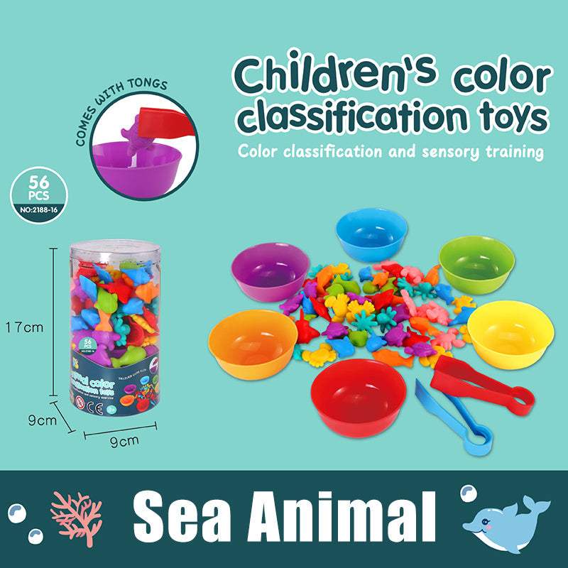 Rainbow Counting Early Education Toy Set | Math And Color Cognition