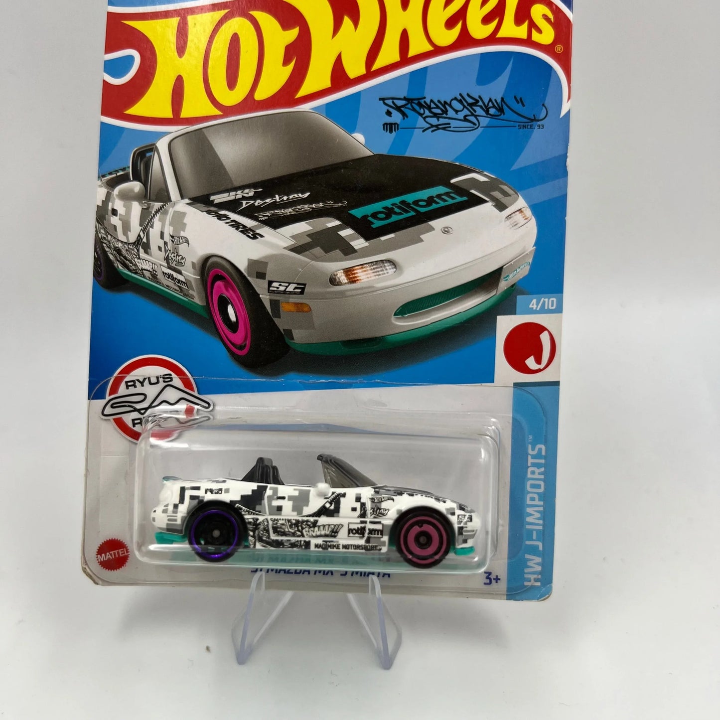 Custom Made Diecast 1:64 + Protector Case Hot wheels for any occasion - ToylandEU