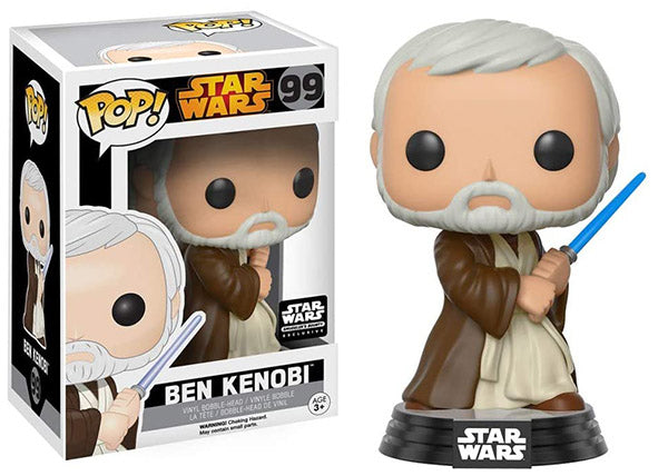 Ben Kenobi 99 Funko Pop Smuggler's Bounty Exclusive Near Mint