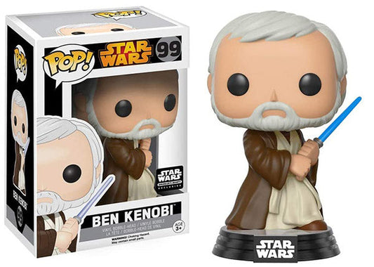 Ben Kenobi 99 Funko Pop Smuggler's Bounty Exclusive Near Mint