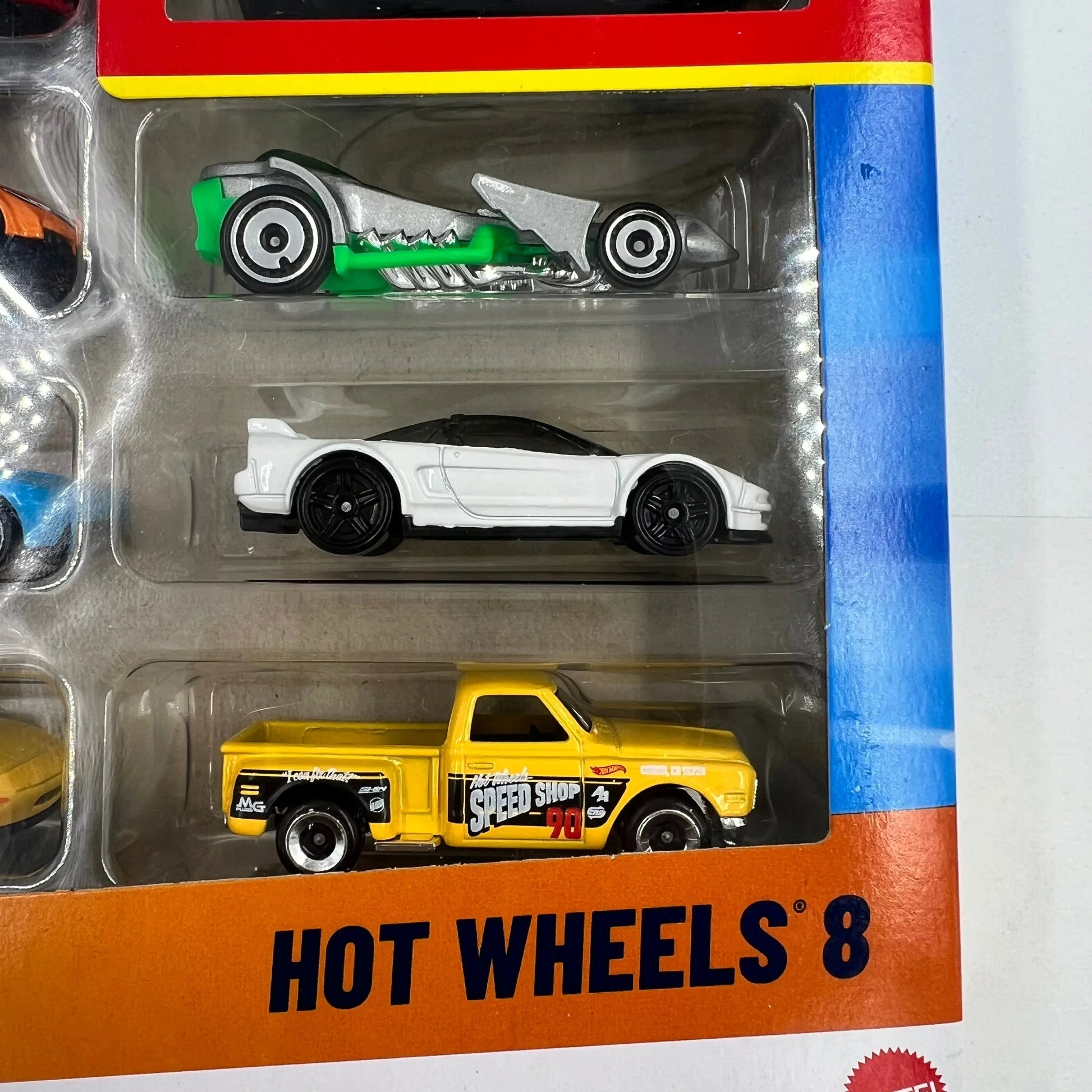 Hot Wheels 8 Pack Assorted Skyline, Miata, Acura, Honda Civic, Pickup Diecast scale 1:64 - ToylandEU