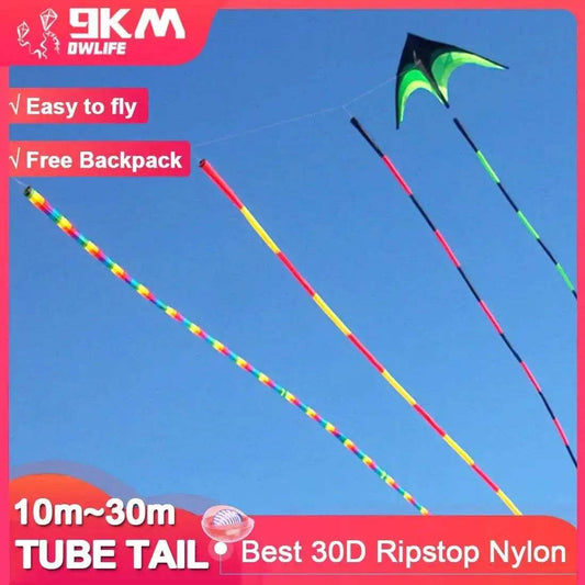  9KM 10m~30m Kite Tube Tail Soft Inflatable Ripstop Nylon -  ToylandEU™