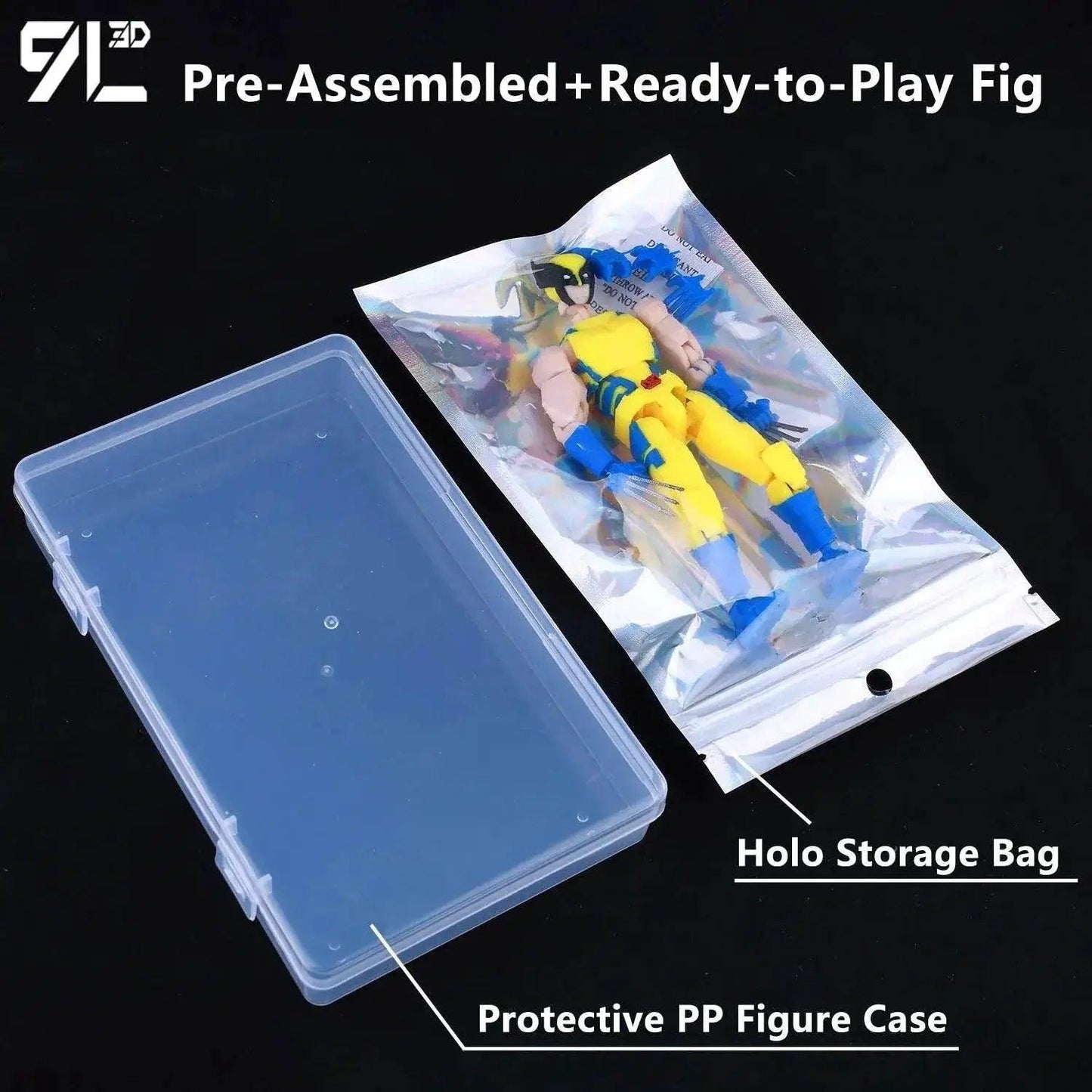  9L3D Lucky 13 Invincible Boy Action Figure, 3D Printed Model -  ToylandEU™