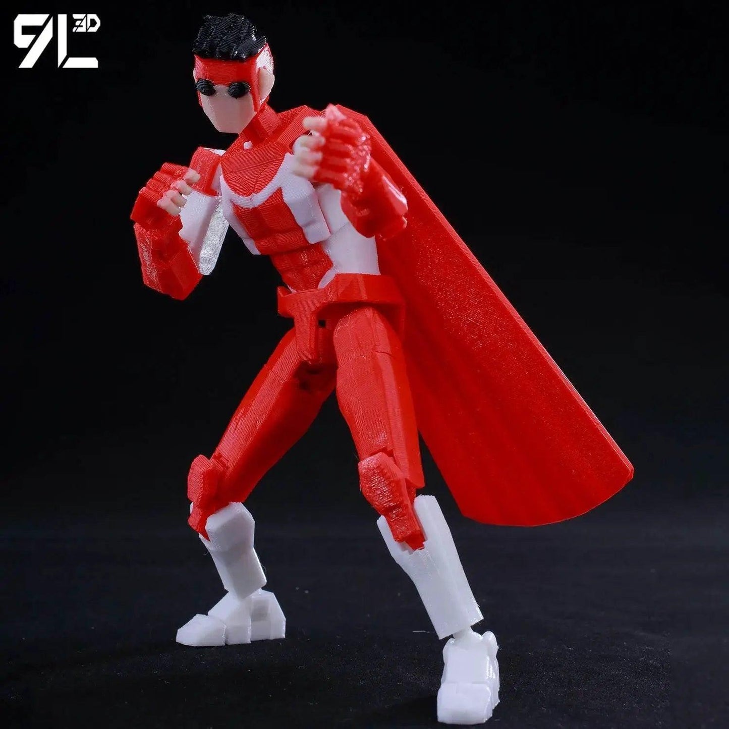  9L3D Lucky 13 Invincible Boy Action Figure, 3D Printed Model -  ToylandEU™