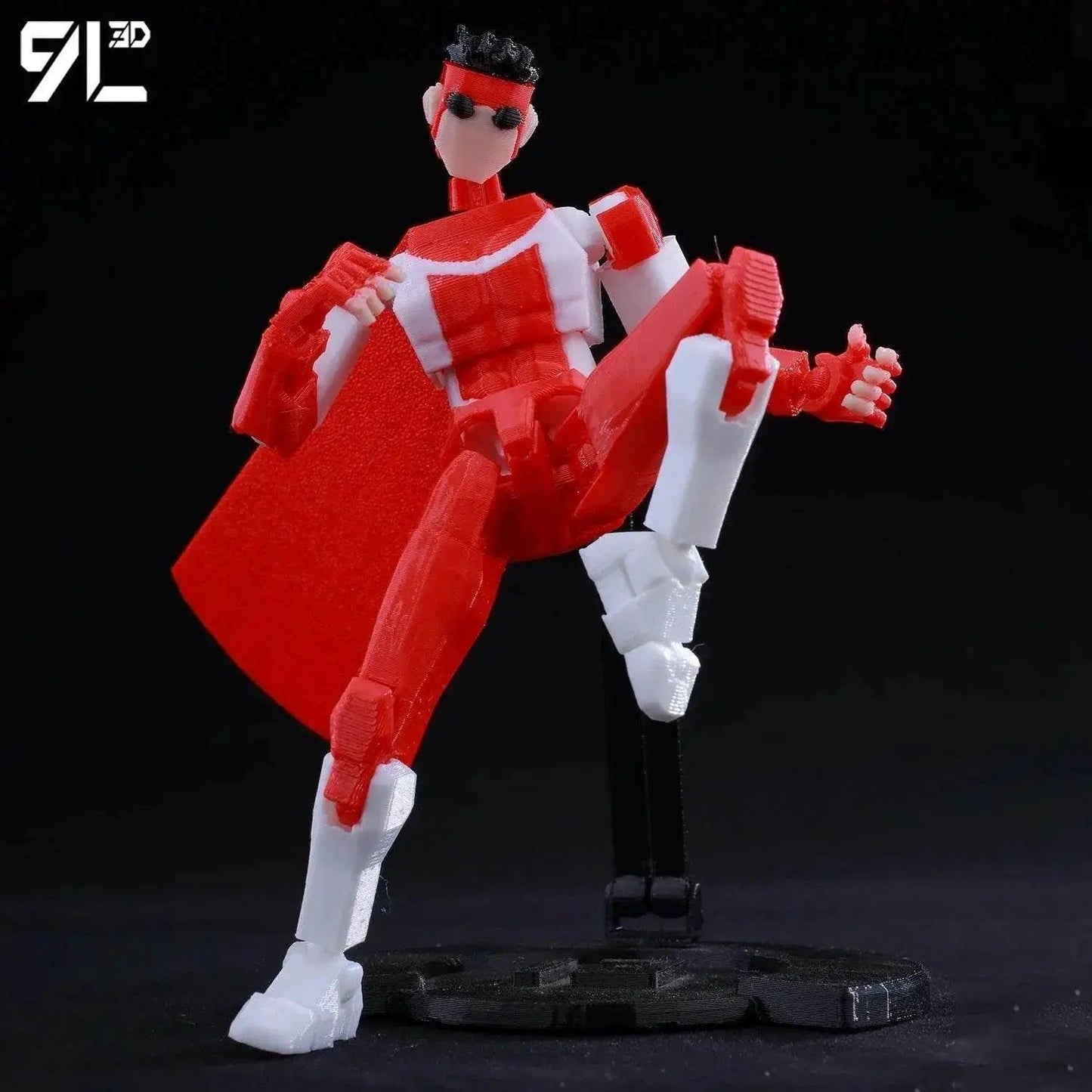  9L3D Lucky 13 Invincible Boy Action Figure, 3D Printed Model -  ToylandEU™