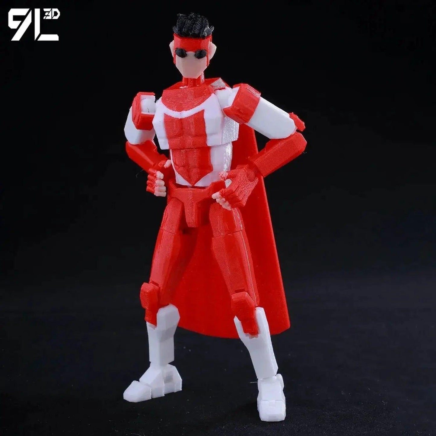  9L3D Lucky 13 Invincible Boy Action Figure, 3D Printed Model -  ToylandEU™
