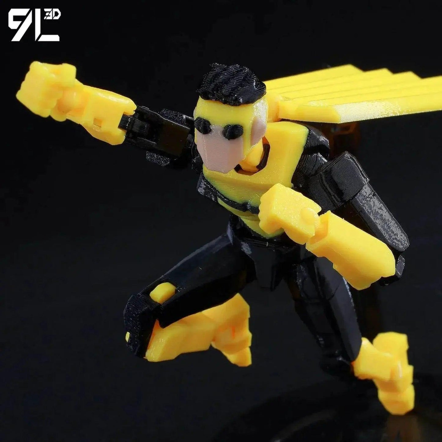  9L3D Lucky 13 Invincible Boy Action Figure, 3D Printed Model -  ToylandEU™