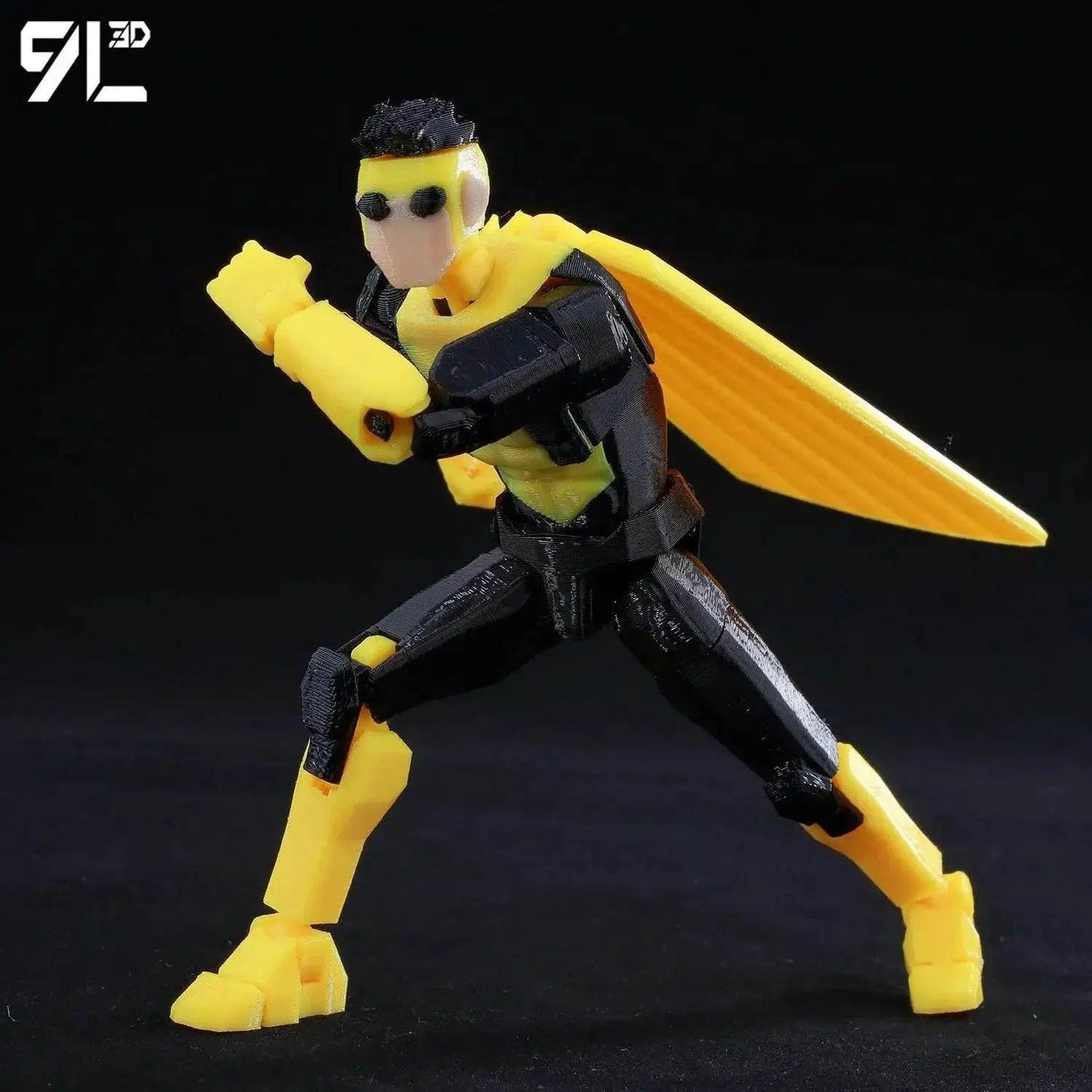  9L3D Lucky 13 Invincible Boy Action Figure, 3D Printed Model -  ToylandEU™