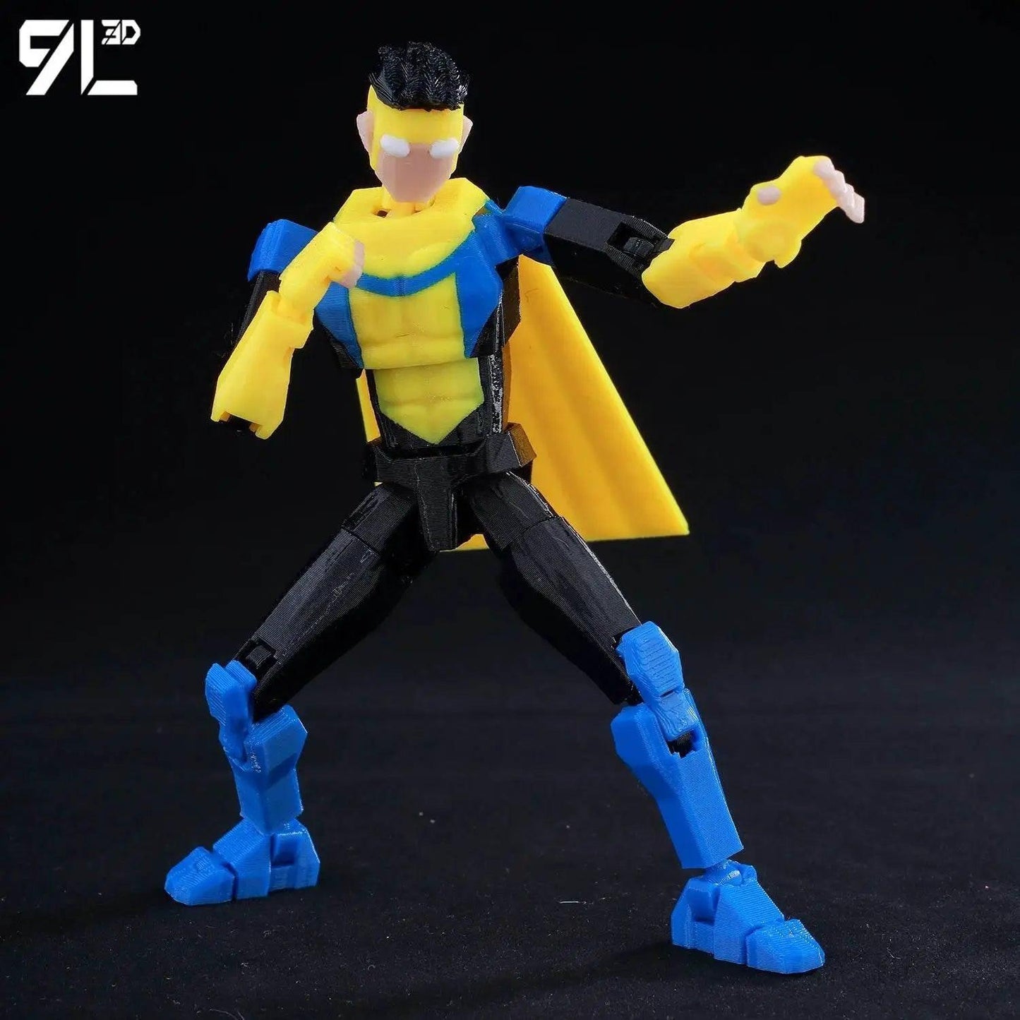  9L3D Lucky 13 Invincible Boy Action Figure, 3D Printed Model -  ToylandEU™