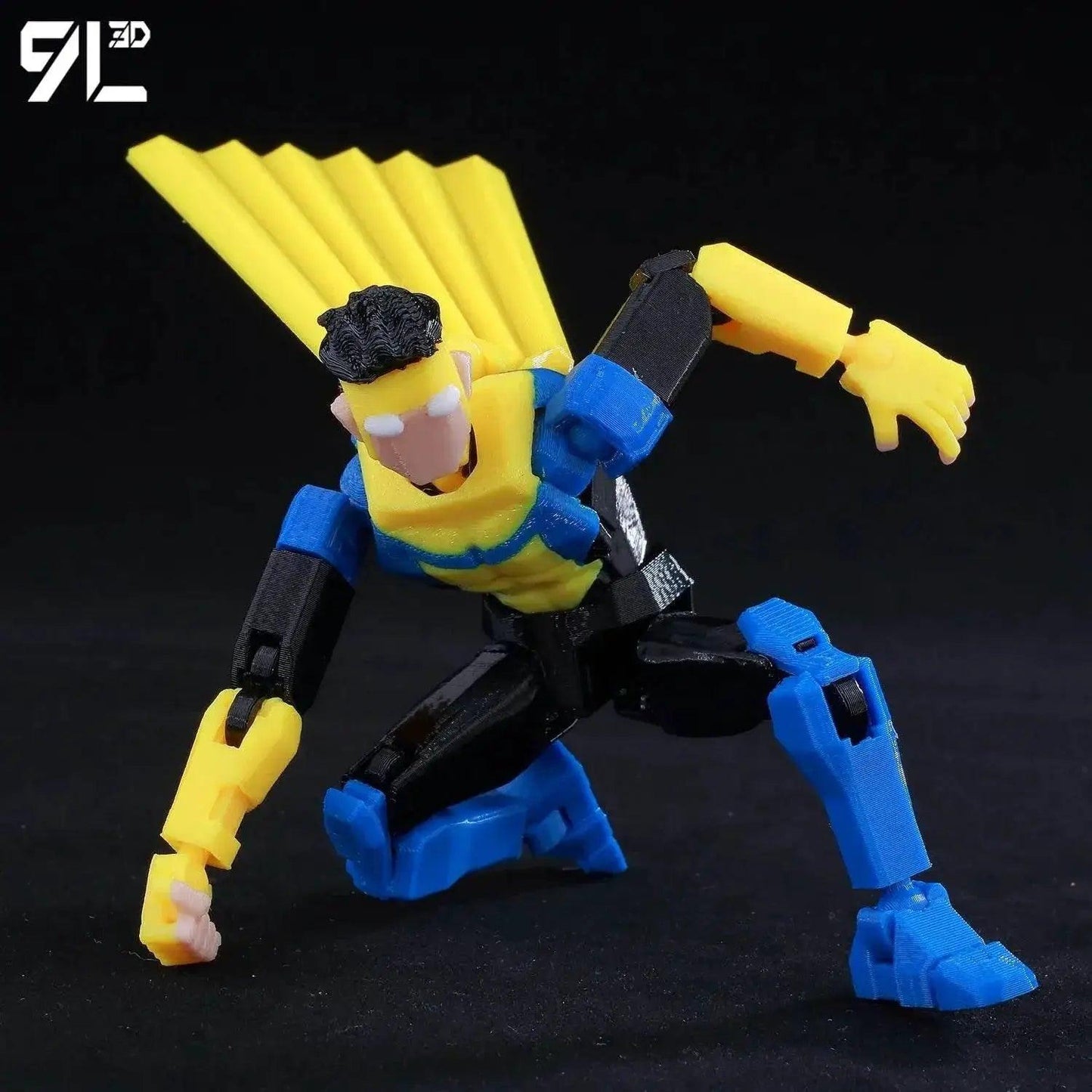 9L3D Lucky 13 Invincible Boy Action Figure, 3D Printed Model -  ToylandEU™
