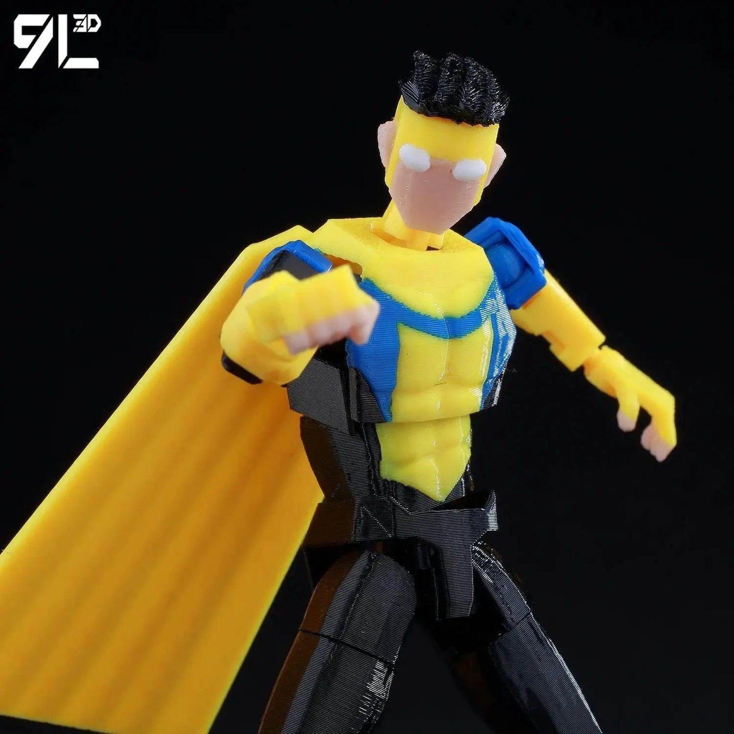  9L3D Lucky 13 Invincible Boy Action Figure, 3D Printed Model -  ToylandEU™