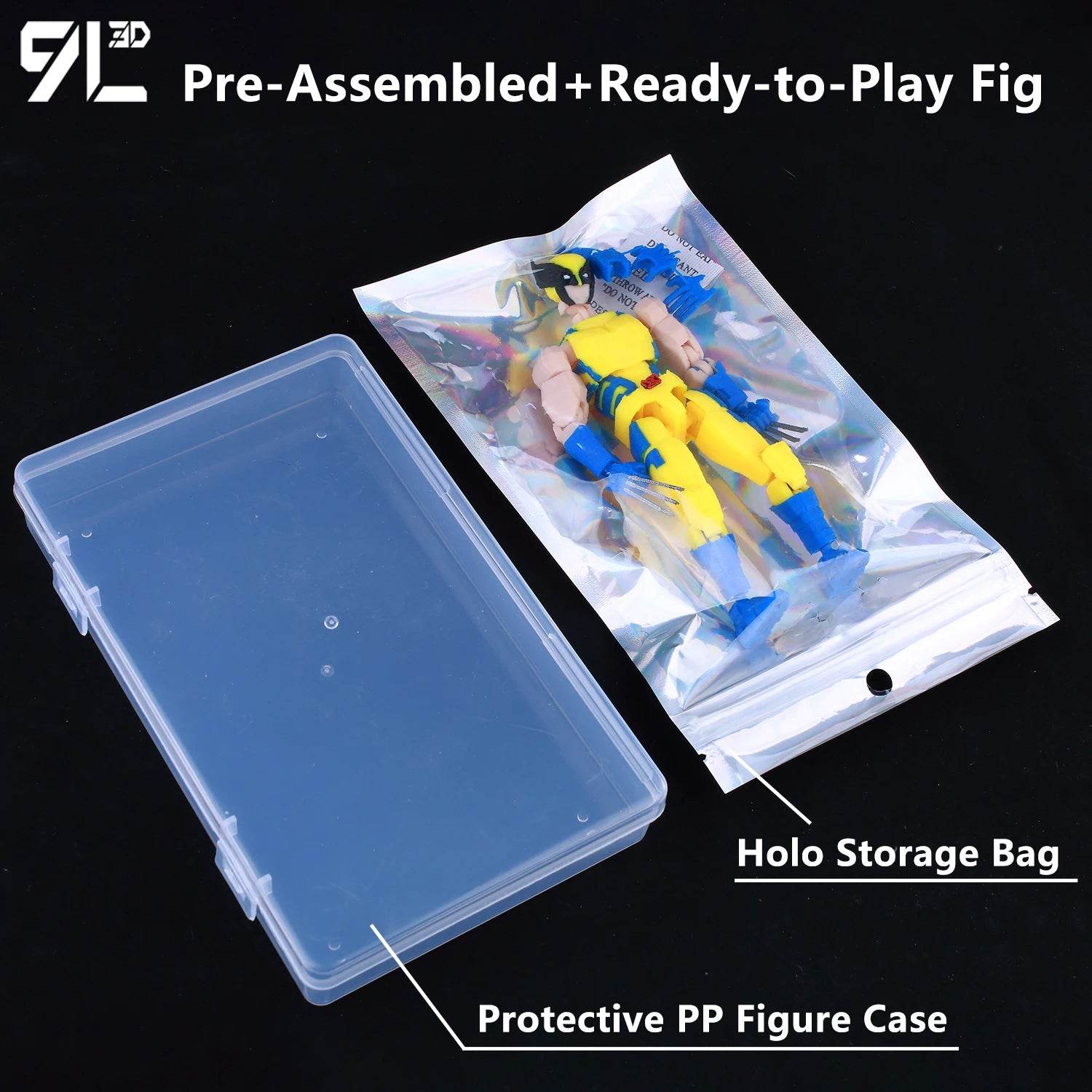 9L3D фигурка Lucky 13 Invincible Boy, 3D отпечатан модел - ToylandEU