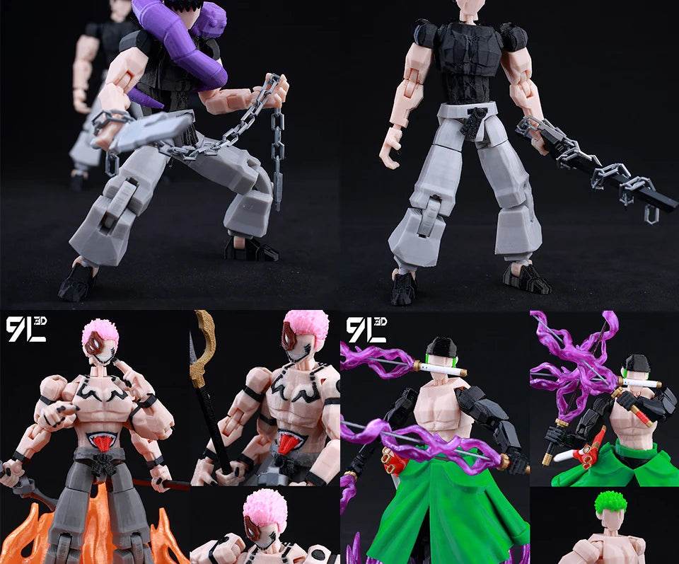 9L3D фигурка Lucky 13 Invincible Boy, 3D отпечатан модел - ToylandEU