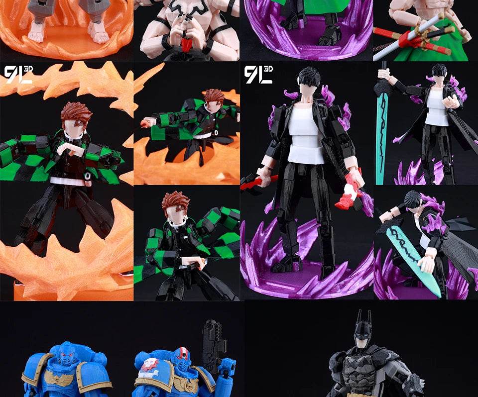 9L3D фигурка Lucky 13 Invincible Boy, 3D отпечатан модел - ToylandEU