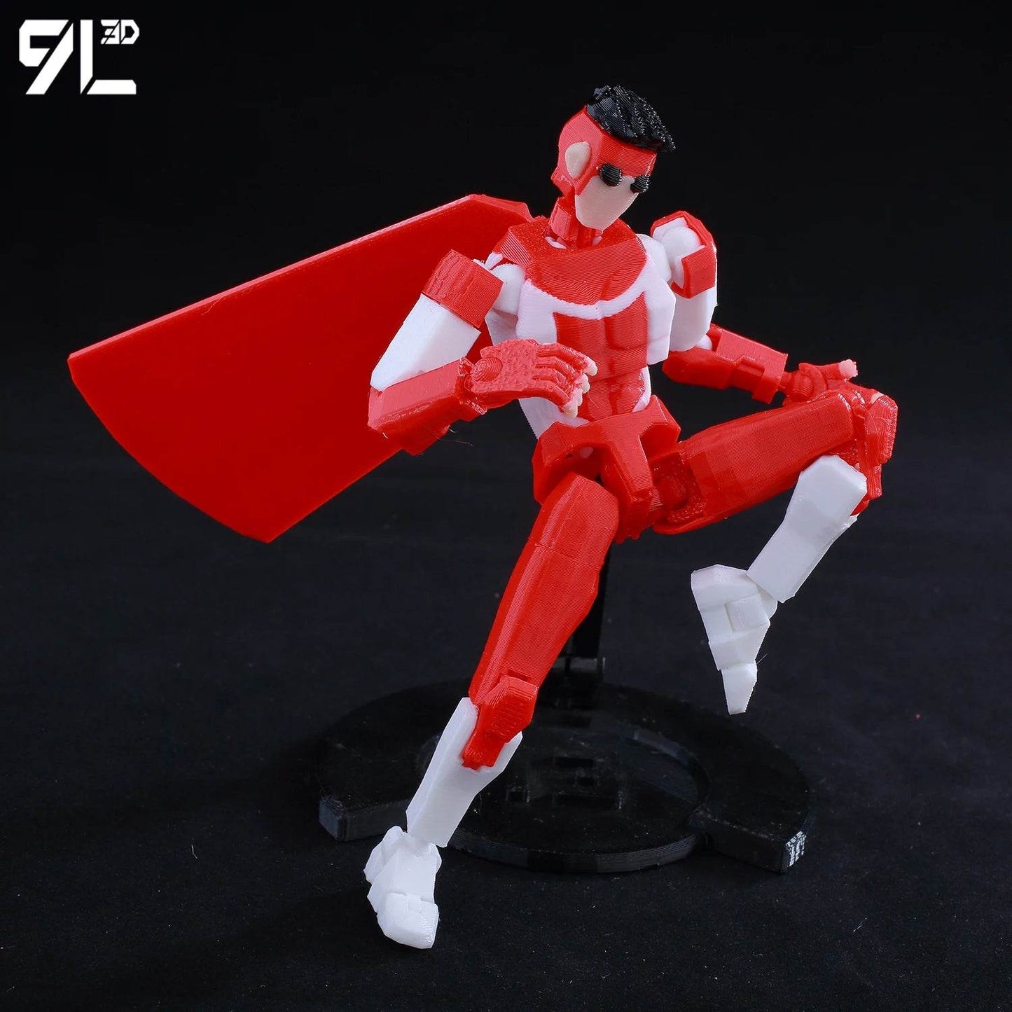 9L3D фигурка Lucky 13 Invincible Boy, 3D отпечатан модел - ToylandEU