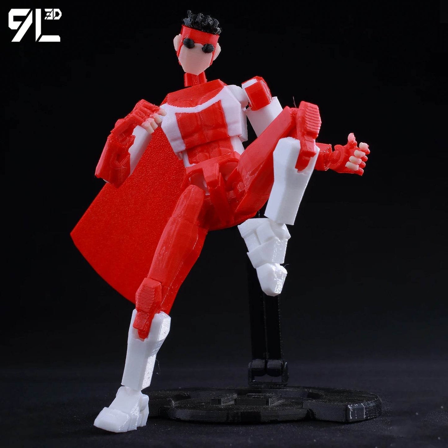 9L3D фигурка Lucky 13 Invincible Boy, 3D отпечатан модел - ToylandEU