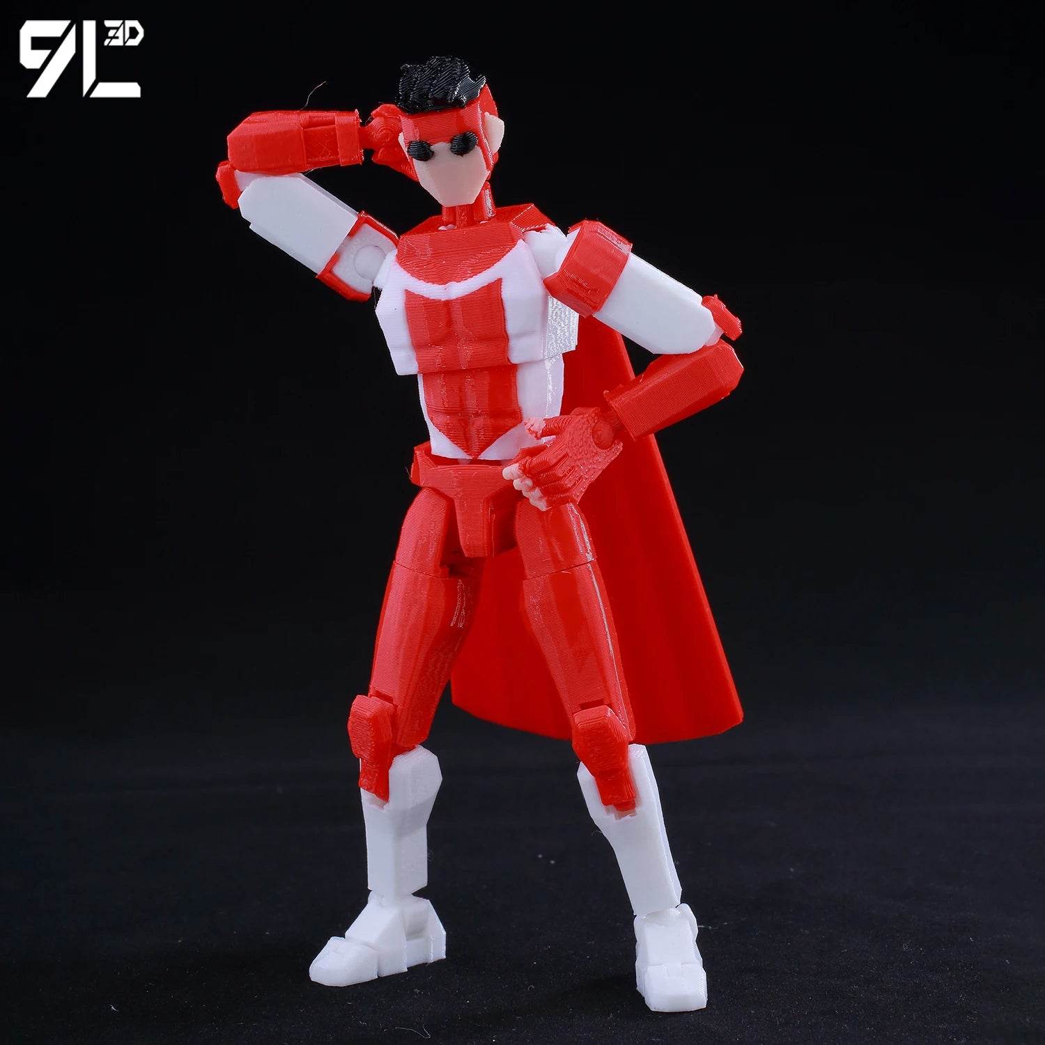 9L3D фигурка Lucky 13 Invincible Boy, 3D отпечатан модел - ToylandEU