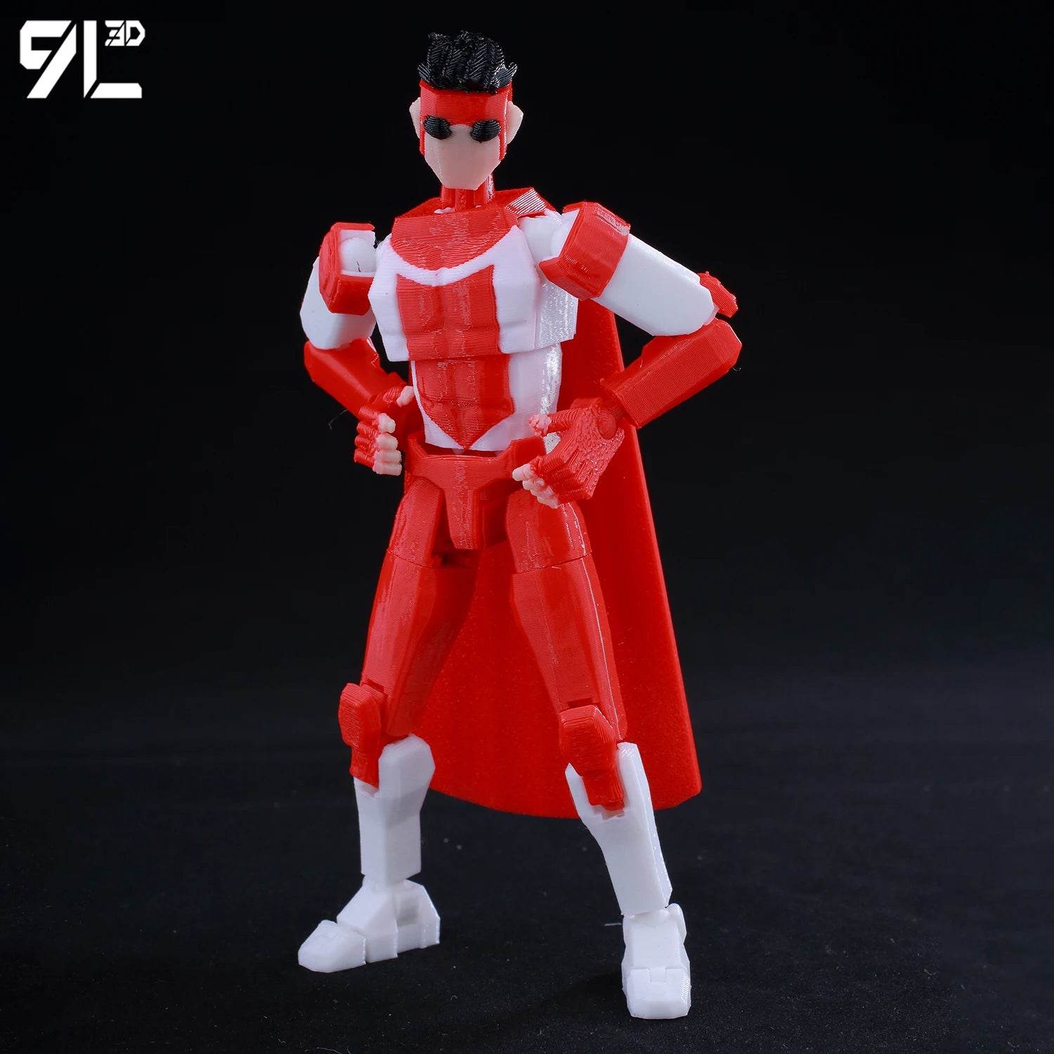 9L3D фигурка Lucky 13 Invincible Boy, 3D отпечатан модел - ToylandEU