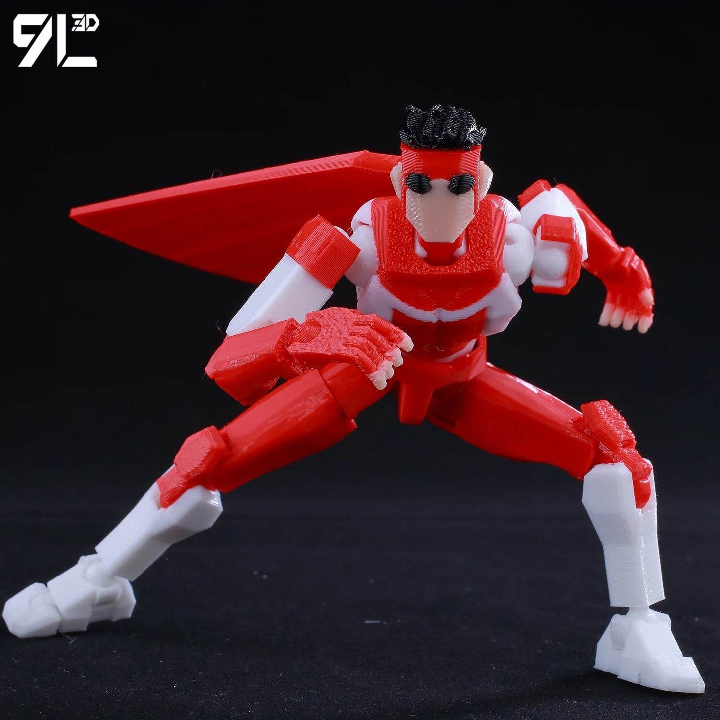 9L3D фигурка Lucky 13 Invincible Boy, 3D отпечатан модел - ToylandEU