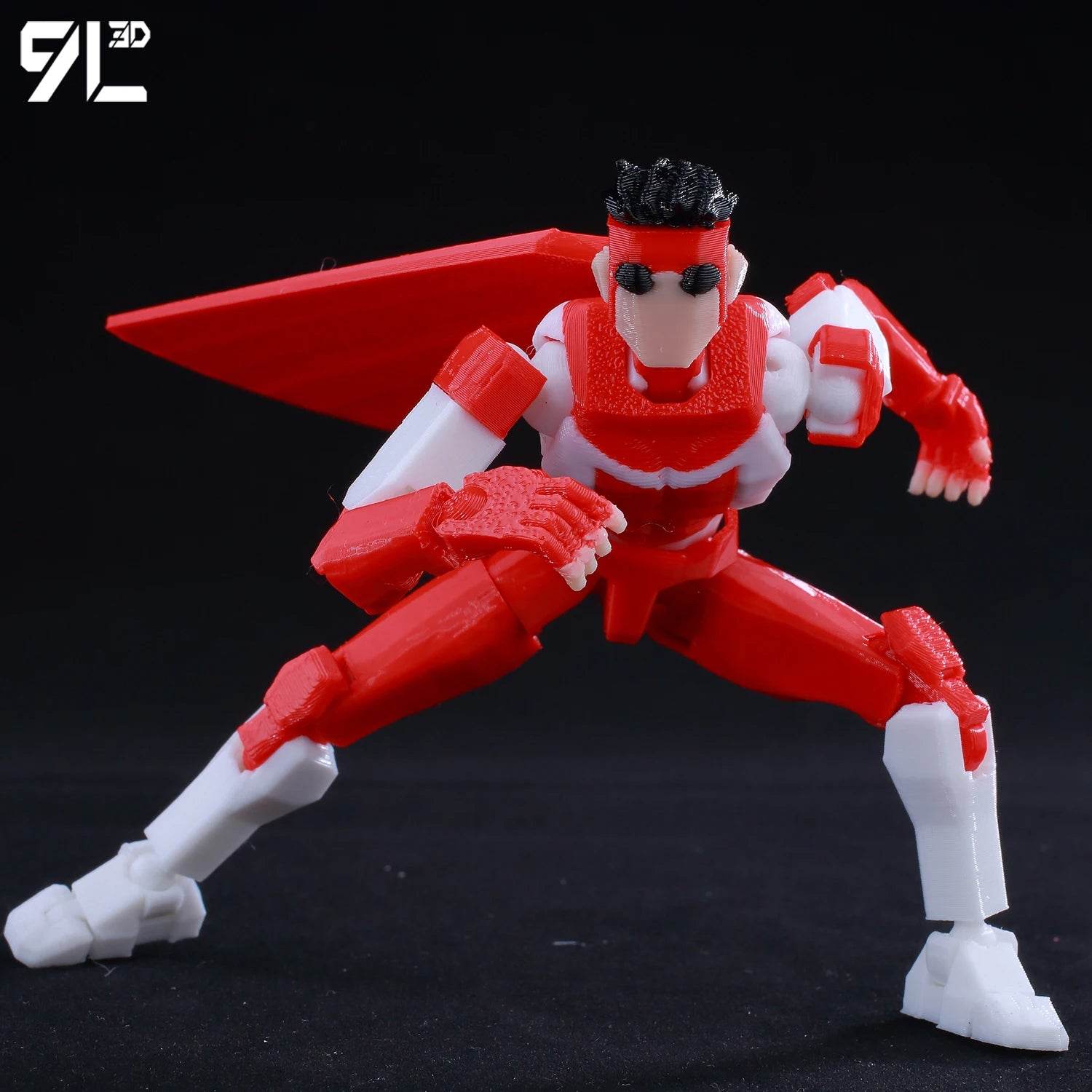 9L3D фигурка Lucky 13 Invincible Boy, 3D отпечатан модел - ToylandEU