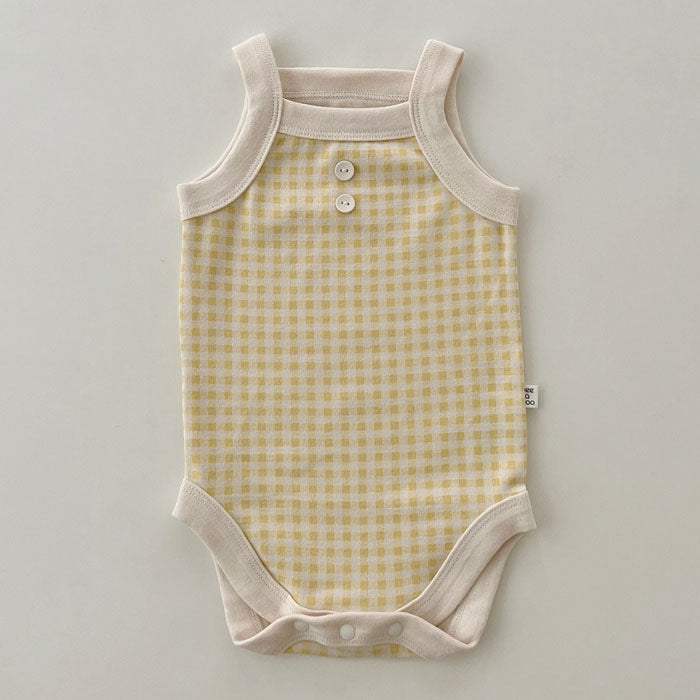 Newborn Cotton Sleeveless Vest Jumpsuit | Baby & Children's One-Pieces