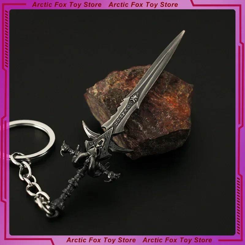 9cm World of Warcraft Frostmourne Weapon Keychains Gift Toys - ToylandEU