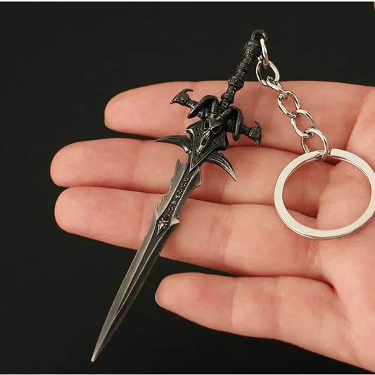 9cm World of Warcraft Frostmourne Weapon Keychains Gift Toys - ToylandEU