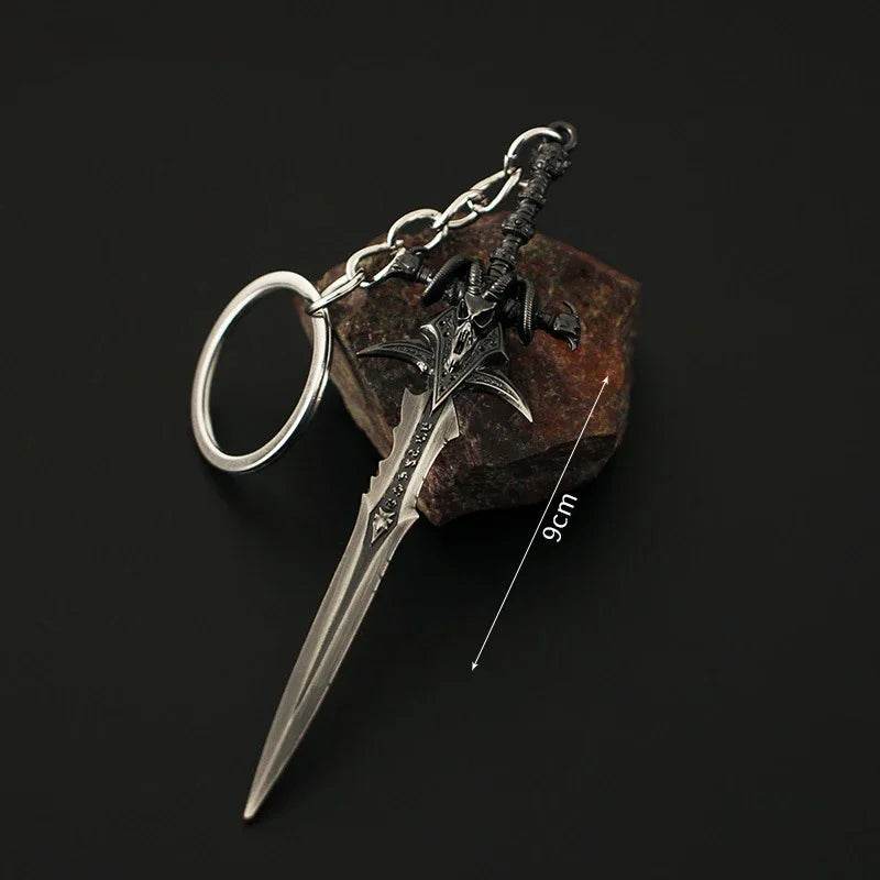 9cm World of Warcraft Frostmourne Weapon Keychains Gift Toys - ToylandEU