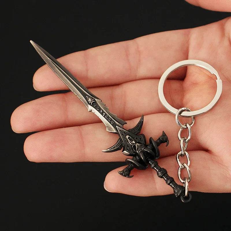 9cm World of Warcraft Frostmourne Weapon Keychains Gift Toys - ToylandEU