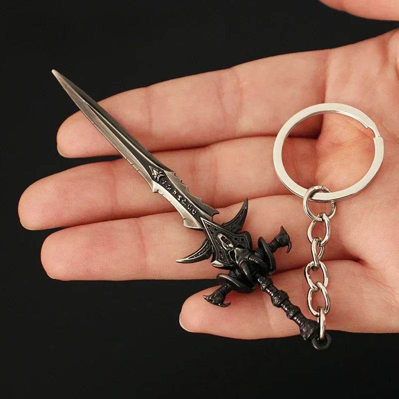 9cm World of Warcraft Frostmourne Weapon Keychains Gift Toys - ToylandEU