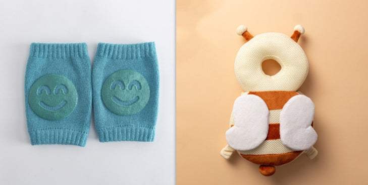 Baby Summer Terry Crawling Socks With Knee Pads | Pure Cotton