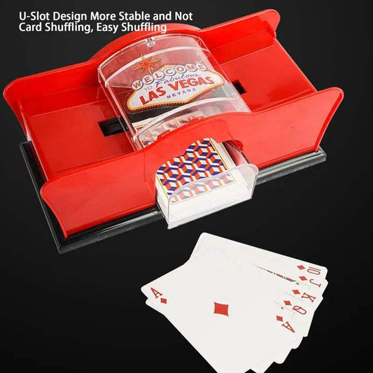 Hand-Cranked Poker Card Shuffler | Card Games