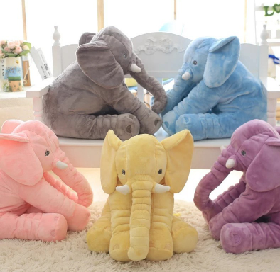 Elephant Baby Sleep Comfort Pillow with Blanket and PP Cotton Stuffing Toyland EU Toyland EU