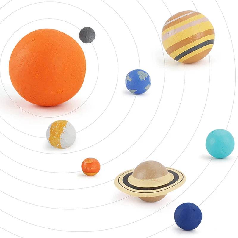 9pcs Set Simulation Solar System Cosmos Planet Model Educational Science Toys - ToylandEU