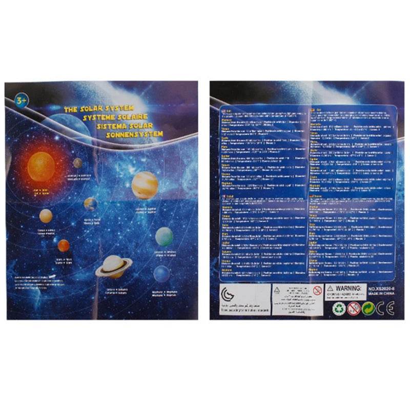 9pcs Set Simulation Solar System Cosmos Planet Model Educational Science Toys - ToylandEU