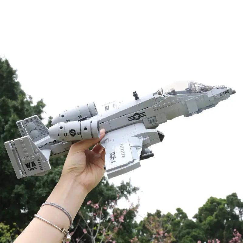  A-10 Thunderbolt II Building Blocks Aircraft Model Gift -  ToylandEU™