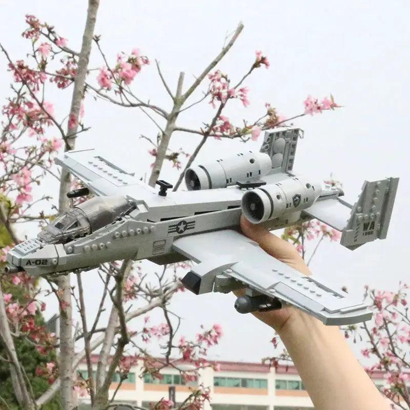  A-10 Thunderbolt II Building Blocks Aircraft Model Gift -  ToylandEU™