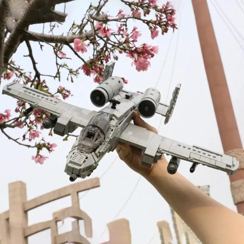  A-10 Thunderbolt II Building Blocks Aircraft Model Gift -  ToylandEU™