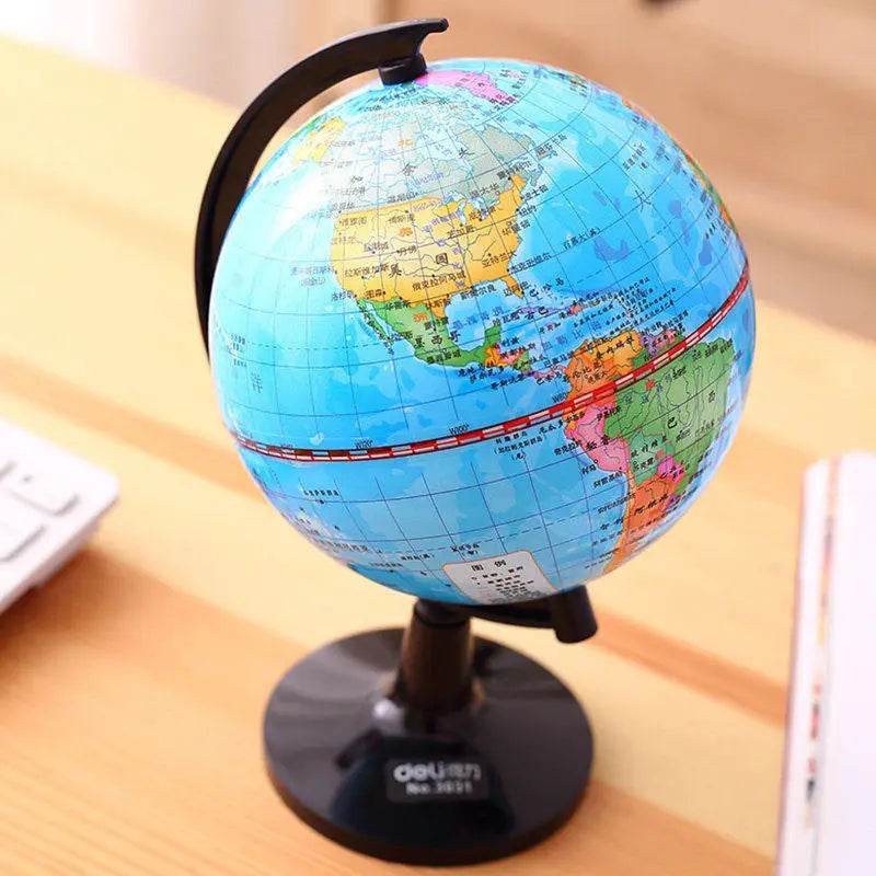 A Globe Used By Children To Learn The World's Topography 14.2cm - ToylandEU